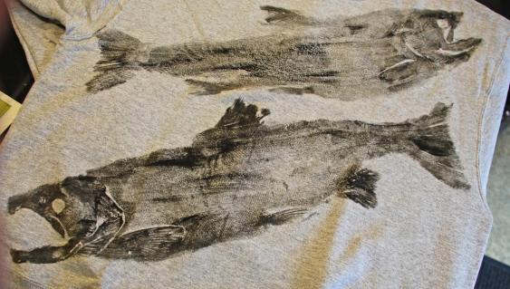 Fish Print on T Shirts