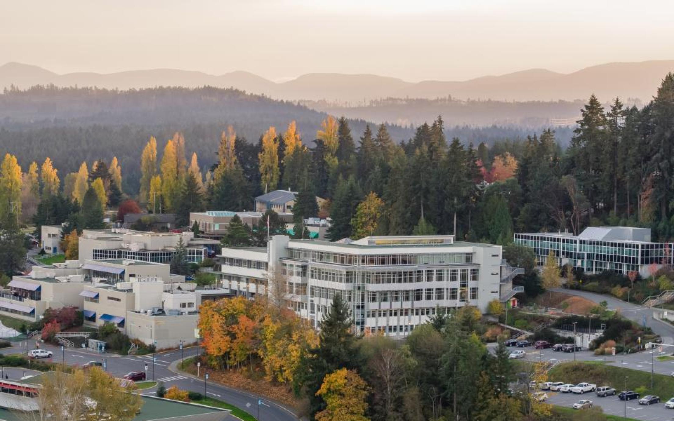 viu nanaimo aerial