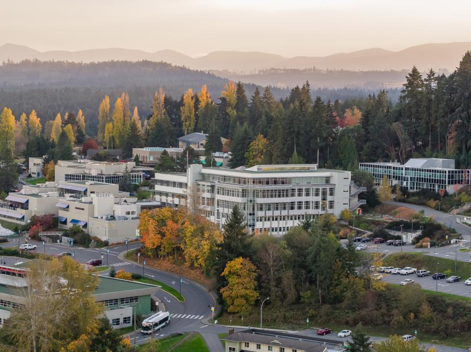 viu nanaimo aerial